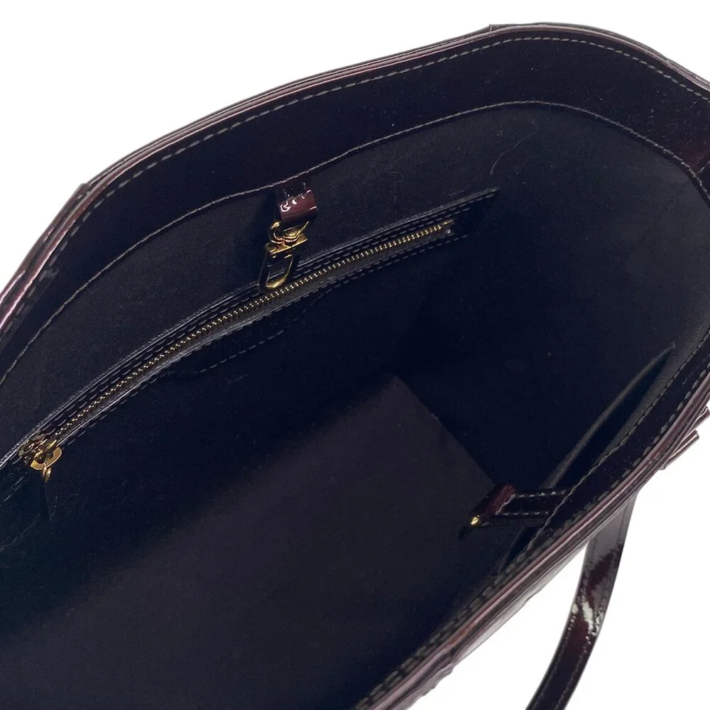 Louis Vuitton Avalon MM Monogram Vernis Tote Bag M91567